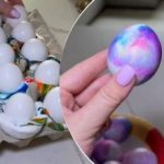 Как да си направим великденски яйца от мрамор: флайхак, който